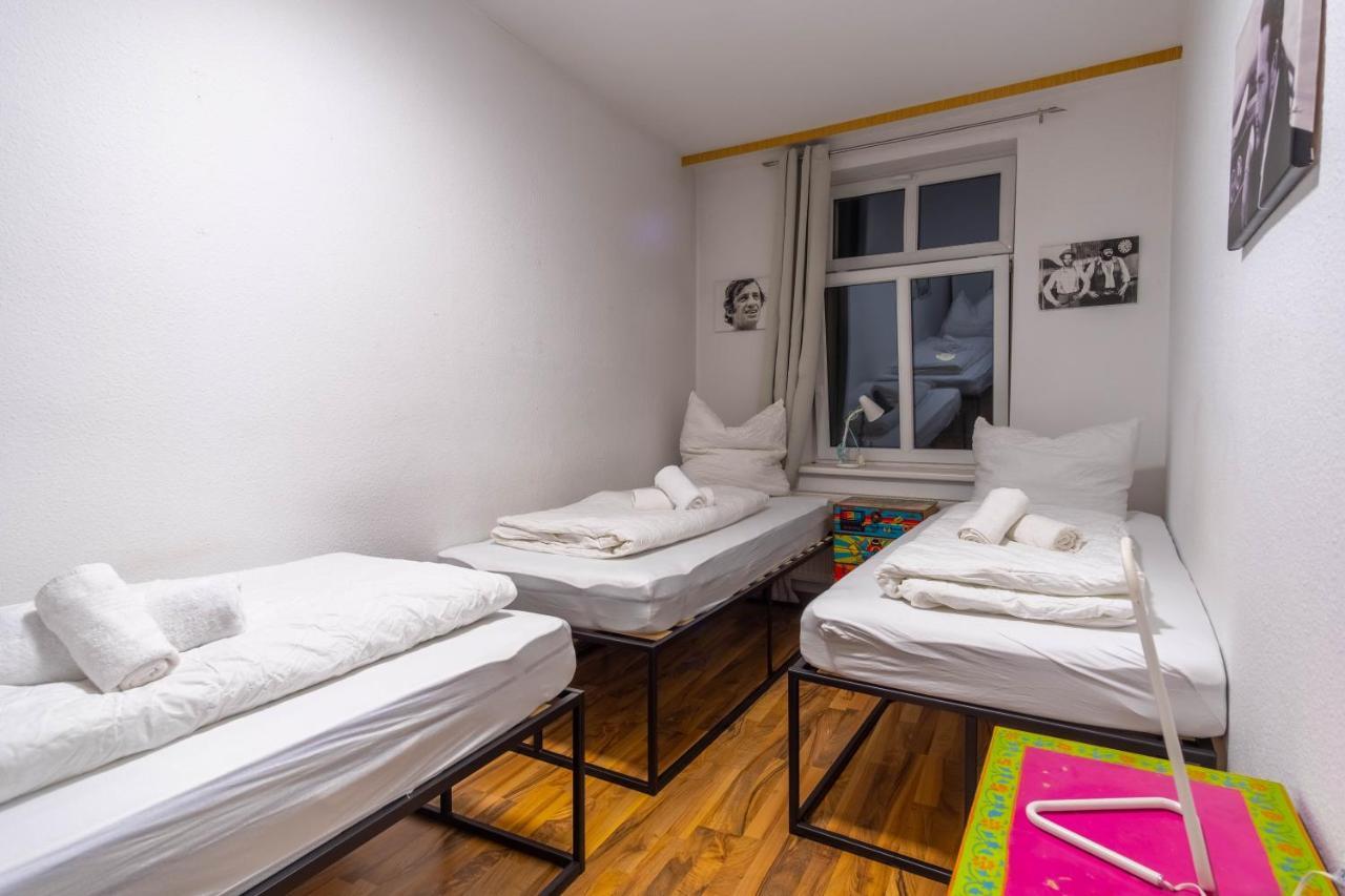 Balkon, Waschmaschine, Tv, Einzelbetten, Nahe Voelkerschlachtsdenkmal Lipsko Exteriér fotografie